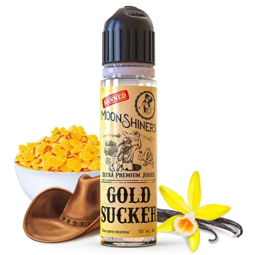 Gold Sucker Moonshiners – 3mg