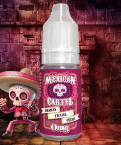 E-liquide Ananas Fraise Pêche Mexican Cartel 10 ml