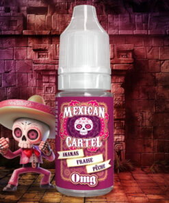 E-liquide Ananas Fraise Pêche Mexican Cartel 10 ml