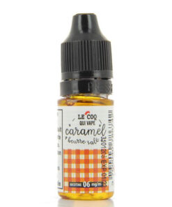 E-liquide Caramel Beurre Salé Le Coq Qui Vape 10 ml