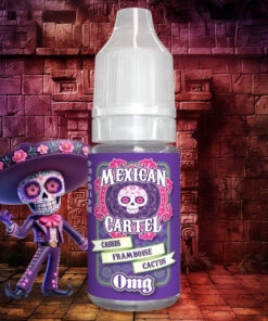E-liquide Cassis Framboise Cactus Mexican Cartel 10 ml