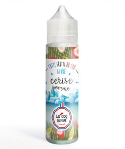 E-liquide Cerise Pomme Givré Le Coq Qui Vape 50 ml