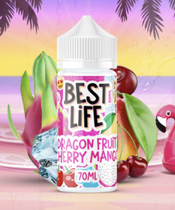 E-liquide Dragon Fruit Cherry Mango Best Life 70 ml