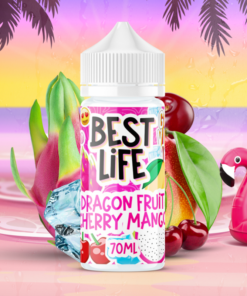 E-liquide Dragon Fruit Cherry Mango Best Life 70 ml