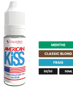 E-liquide American Kiss Liquideo 10 ml