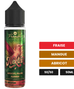 E-liquide Abricot Fraise Mangue Le French Liquide 50 ml