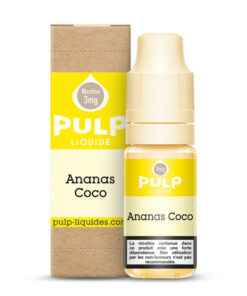 E-liquide Ananas Coco Pulp 10 ml