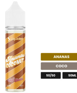 E-liquide Ananas Coconut Liquideo 50 ml