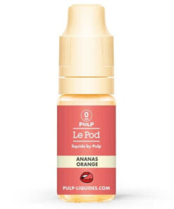 E-liquide Ananas Orange Pulp sel de nicotine 10 ml