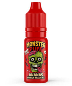 E-liquide Ananas Passion Melon Ice Monster Puff sel de nicotine 10 ml
