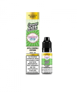 E-liquide Apple Crumble Custard Dinner Lady sel de nicotine 10 ml