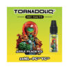 E-liquide Apple Peach Ice Tornadoliq sel de nicotine 10 ml