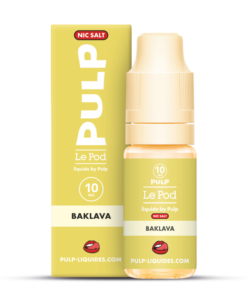 E-liquide Baklava Pulp sel de nicotine 10 ml