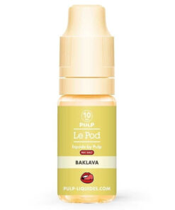 E-liquide Baklava Pulp sel de nicotine 10 ml