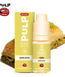 E-liquide Baklava Pulp sel de nicotine 10 ml