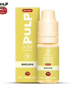 E-liquide Baklava Pulp sel de nicotine 10 ml