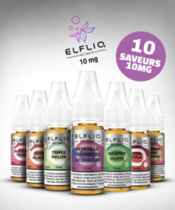E-liquide Barbe à Papa Elfliq sel de nicotine 10 ml