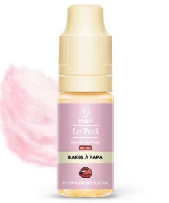 E-liquide Barbe A Papa Pulp sel de nicotine 10 ml