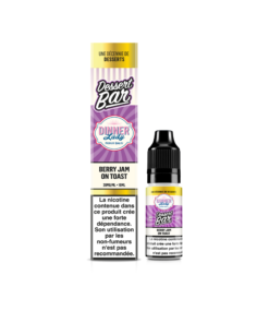 E-liquide Berry Jam On Toast Dinner Lady sel de nicotine 10 ml