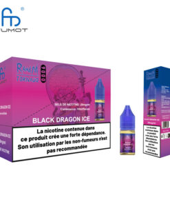 E-liquide Black Dragon Ice Tornado by RandM sel de nicotine 10 ml