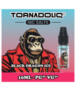 E-liquide Black Dragon Ice Tornadoliq sel de nicotine 10 ml