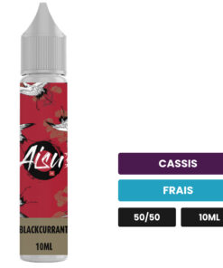 E-liquide Blackcurrant Aisu sel de nicotine 10 ml