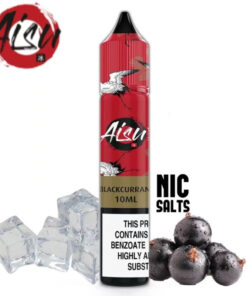 E-liquide Blackcurrant Aisu sel de nicotine 10 ml