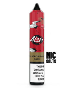 E-liquide Blackcurrant Aisu sel de nicotine 10 ml