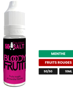 E-liquide Bloody Frutti Liquideo sel de nicotine 10 ml