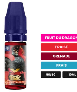 E-liquide Bloody Shigeri Maison Fuel sel de nicotine 10 ml