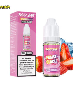 E-liquide Blue Grape Razz Bar sel de nicotine 10 ml
