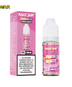 E-liquide Blue Grape Razz Bar sel de nicotine 10 ml