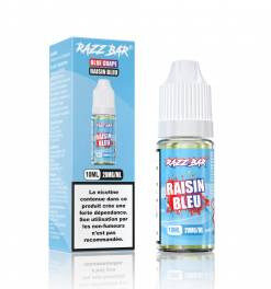 E-liquide Blue Grape Razz Bar sel de nicotine 10 ml