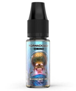 E-liquide Blueberry Ice Tornadoliq sel de nicotine 10 ml