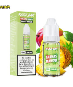 E-liquide Blueberry Raspberry Cranberry Razz Bar sel de nicotine 10 ml