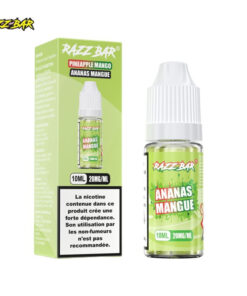 E-liquide Blueberry Raspberry Cranberry Razz Bar sel de nicotine 10 ml
