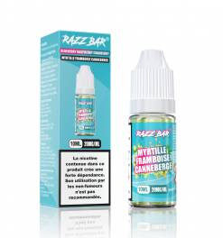 E-liquide Blueberry Raspberry Cranberry Razz Bar sel de nicotine 10 ml