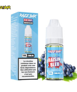 E-liquide Blueberry Raspberry Cranberry Razz Bar sel de nicotine 10 ml