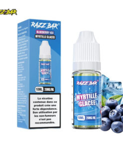 E-liquide Blueberry Raspberry Cranberry Razz Bar sel de nicotine 10 ml