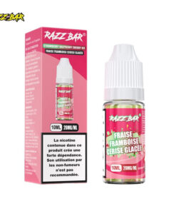 E-liquide Blueberry Raspberry Razz Bar sel de nicotine 10 ml