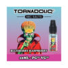 E-liquide Blueberry Raspberry Tornadoliq sel de nicotine 10 ml