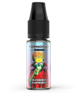 E-liquide Blueberry Raspberry Tornadoliq sel de nicotine 10 ml