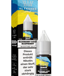 E-liquide Blueberry Sour Raspberry Al Fakher sel de nicotine 10 ml
