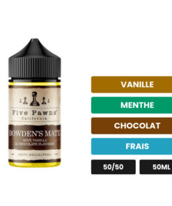 E-liquide Bowden's Mate Five Pawns 50 ml