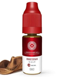 E-liquide British Classic Montreal Original sel de nicotine 10 ml