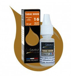 E-liquide Brun E-saveur 10 ml