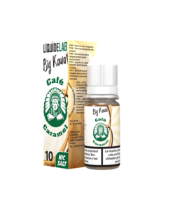 E-liquide Café Caramel Liquidelab sel de nicotine 10 ml
