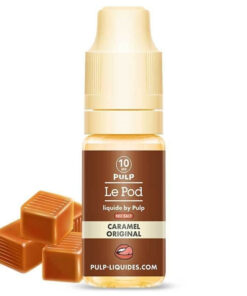 E-liquide Caramel Original Pulp sel de nicotine 10 ml