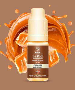 E-liquide Caramel Original Pulp sel de nicotine 10 ml