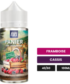 E-liquide Cassis et Framboise Maison Fuel 100 ml